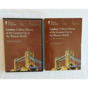 London A  Short History of Greatest City in the Western World 4 DVD Set + Book